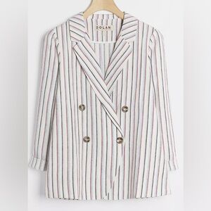 Anthropologie Anna Double-Breasted Blazer